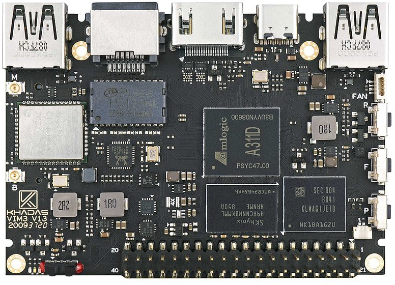 

Одноплатный компьютер Khadas VIM3 Basic KVIM3-B-002