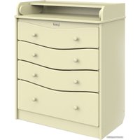 Детский комод Атон Мебель Kristoff МДФ (слоновая кость)