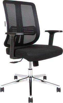 

Офисное кресло Norden Tema Сhrome LB 216B-Сhrome-B-GG (черный/серый)