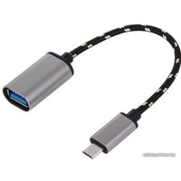 Адаптер USBTOP OTG USB3.1 Type-C – USB3.0 тканевый