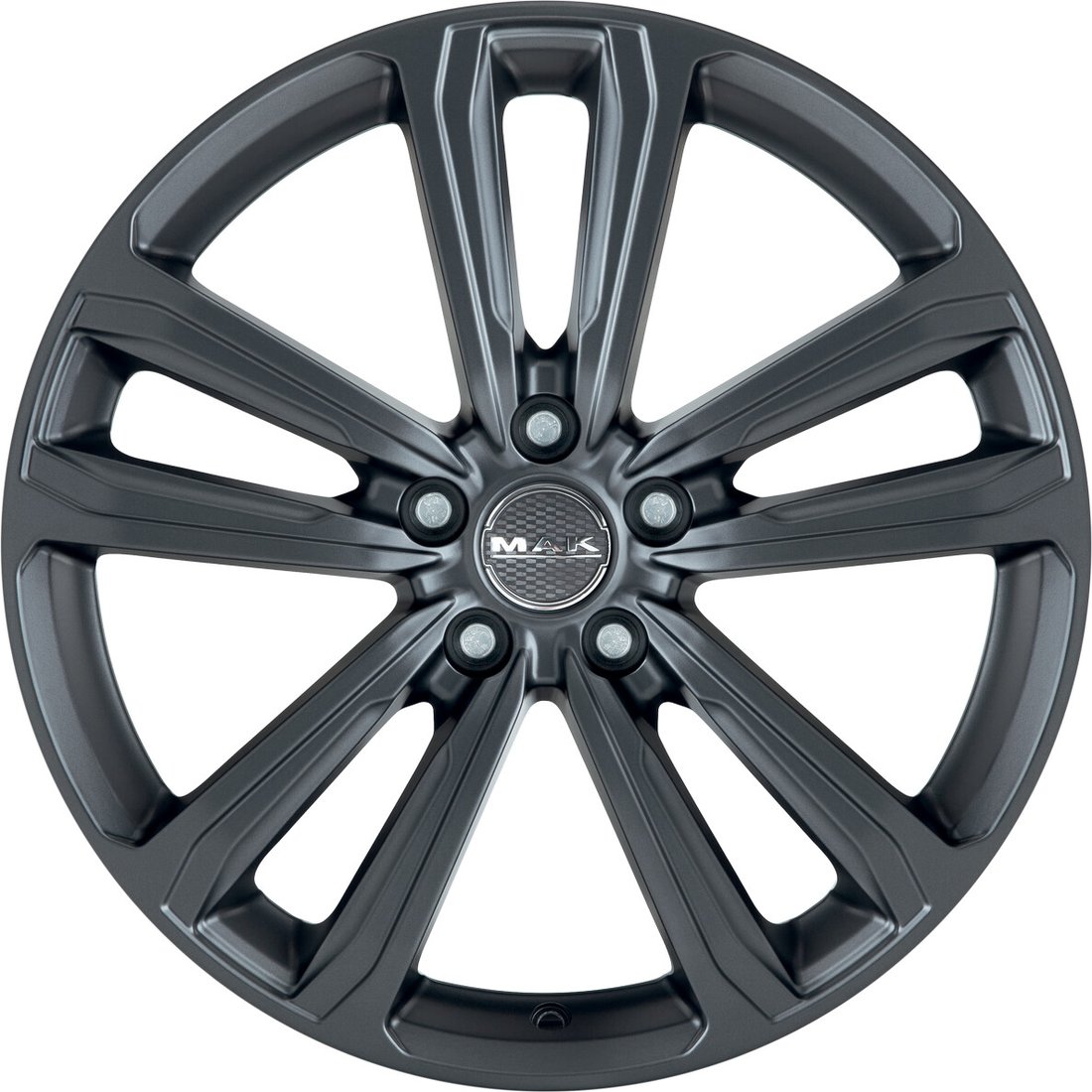 

Литые диски MAK Magma 17x7.5" 5x114.3мм DIA 76мм ET 40мм Matt Titan