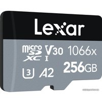 Карта памяти Lexar microSDXC LMS1066256G-BNANG 256GB (с адаптером)