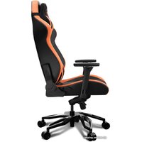 Игровое (геймерское) кресло Cougar Throne (черный/оранжевый)