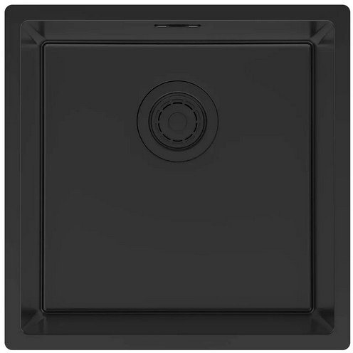 

Кухонная мойка Paulmark Lassan 44 UNI LA44-MBN (черный/черный матовый)