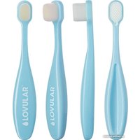 Зубная щетка Lovular baby tooth brush 4+ (голубой)