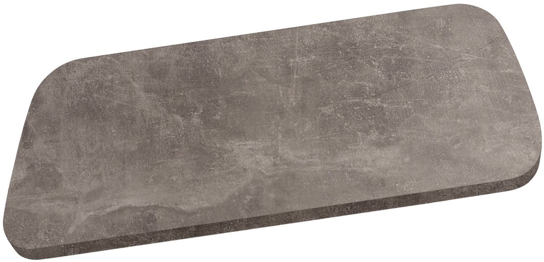 

Столешница Millwood Закругленная 130x80 (бетон)