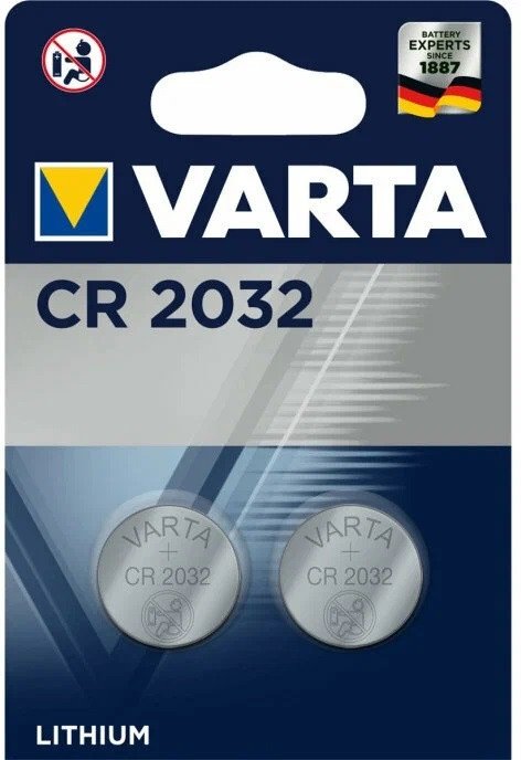 

Батарейка Varta Lithium 6032 CR 2032 BL2