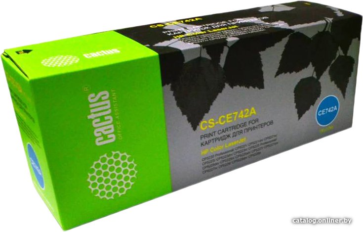 Картридж CACTUS CS-CE742A (аналог HP 307A (CE742A))