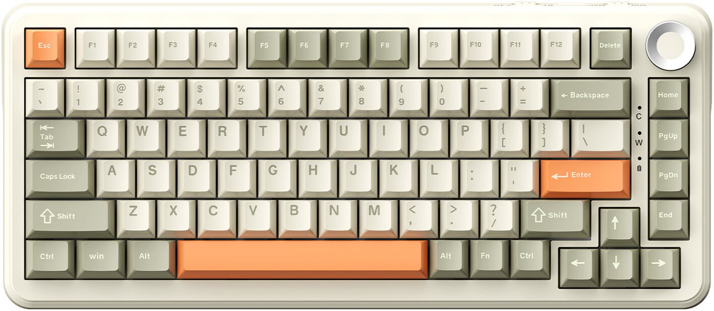 Клавиатура Ajazz AK820 Max Plus (ретро, Ajazz Flying Fish)