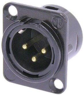 

Коннектор Neutrik NC3MD-L-B-1