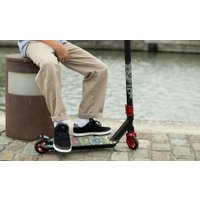 Трюковый самокат Oxelo MF 1.8+ (черный)