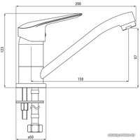 Смеситель Deante Boro BMO 026M