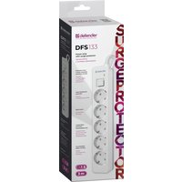 Сетевой фильтр Defender DFS 133 (3 м)