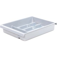 Лоток для столовых приборов Полесье 05165 (дымчатый)