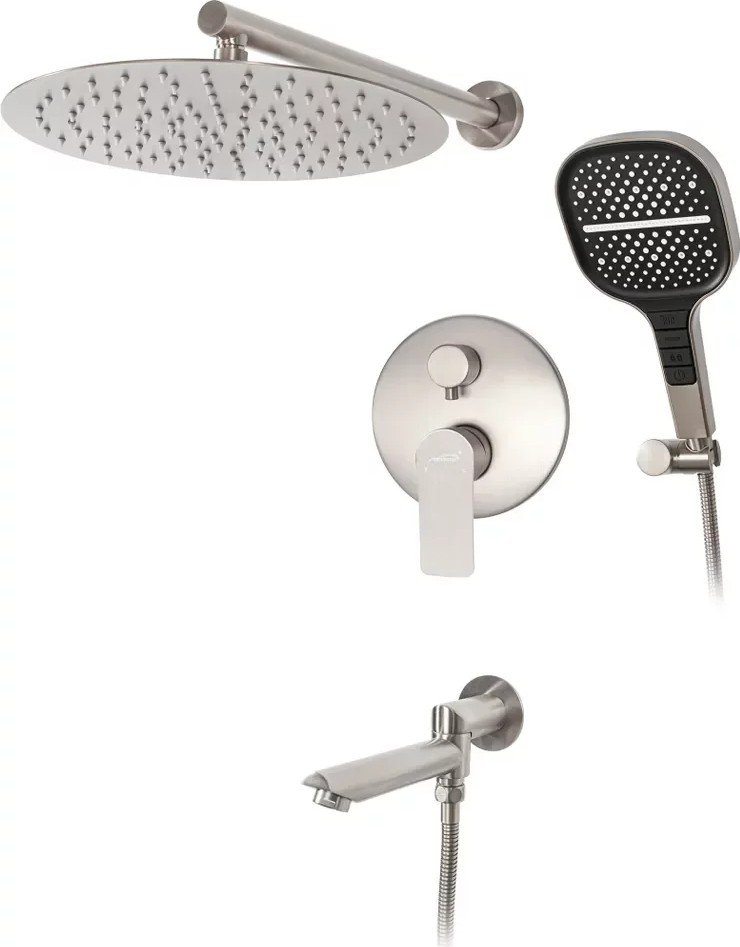 

Душевая система Hansberge H6095 (никель)