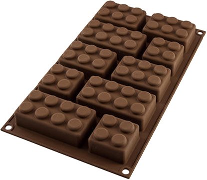 

Форма для выпечки Silikomart Choco Block 26.213.77.0065