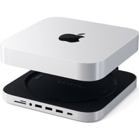 USB-хаб Satechi Aluminum Stand & Hub for Mac Mini ST-ABHFS (серебристый)
