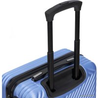 Чемодан-спиннер Torber T1919S 55 см (синий)