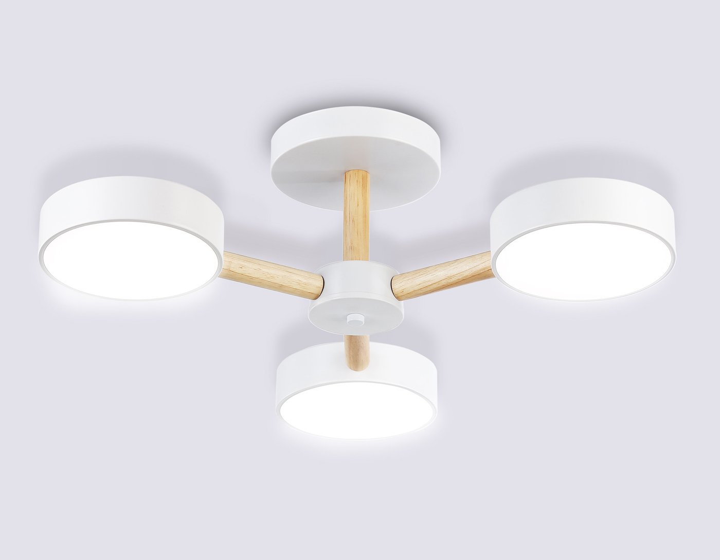 

Припотолочная люстра Ambrella light FL4821/3 WH