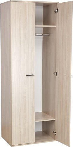 Шкаф распашной Polini Kids Home Vector 125 двухстворчатый / 0002907.179 (ясень шимо светлый)