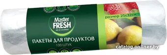 Пакеты фасовочные Master Fresh для продуктов (100 шт)