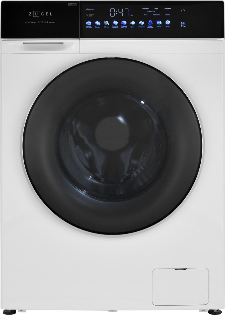 Стирально-сушильная машина ZUGEL ZWDF107121I Inverter Steam
