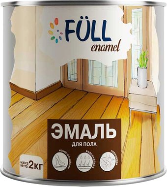 Эмаль Full ПФ-266 2 кг (коричневый)