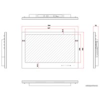 Телевизор AVEL AVS240WS (белый)