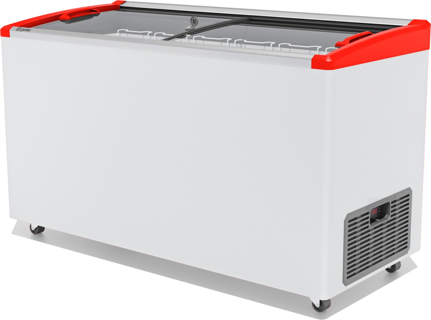Морозильный ларь Gellar Elegance FG 500 E (красный)