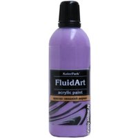 Акриловая краска KolerPark Fluid Art Жидкий акрил (фиолетовый, 80 мл)