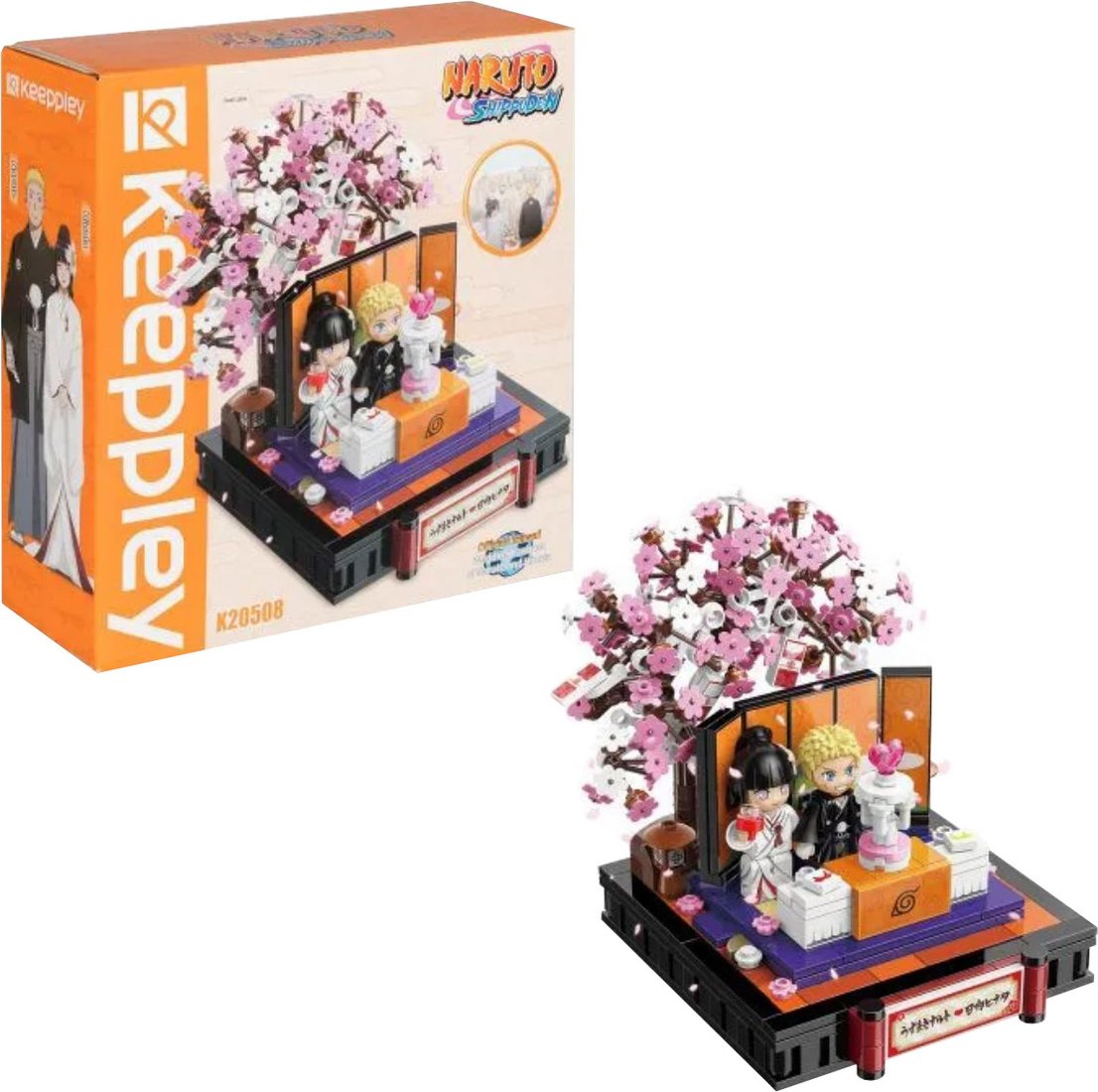 

Конструктор 1toy Naruto Свадьба Наруто и Хинаты К20508