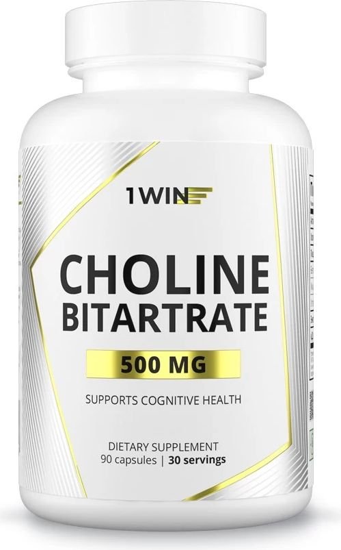

Витамины, минералы 1WIN Холин Битартрат Vitamin В4 (90 капсул)