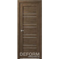 Межкомнатная дверь Юркас Deform D15 ДО 60x200 (дуб шале корица/мателюкс)