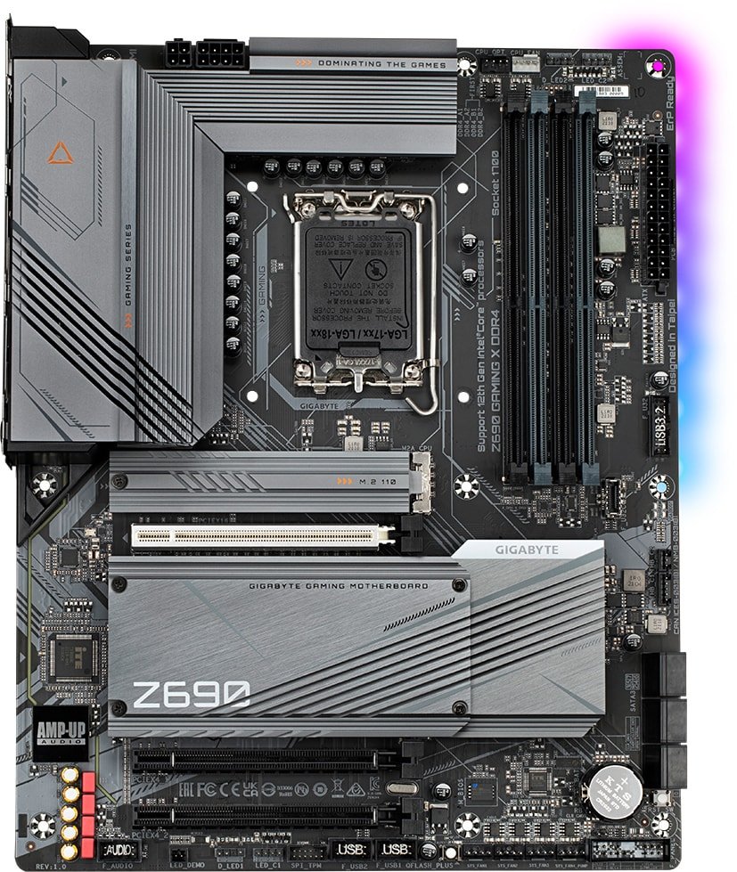 

Материнская плата Gigabyte Z690 Gaming X DDR4 (rev. 1.0)