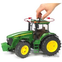 Трактор Bruder John Deere 7930 with forestry trailer and 4 trunks 03054