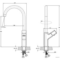 Смеситель Haiba HB70577 (хром)