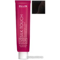 Крем-краска Ollin Professional Silk Touch Безаммиачная 3/0 (60мл, темный шатен)