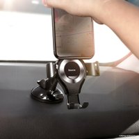 Держатель для смартфона Baseus SUYL-XP0S (черный/серебристый)