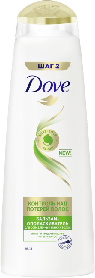 

Бальзам Dove Нair Therapy контроль над потерей волос 350 мл