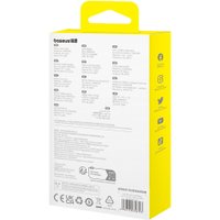 Кабель Baseus Gem Fast-Charging Data Cable 100W USB Type-C - USB Type-C (1 м, белый)