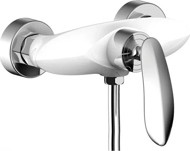 Смеситель Grocenberg GB9001 (белый хром)