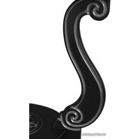 Журнальный столик Мебелик Грация М (венге/серебристый)