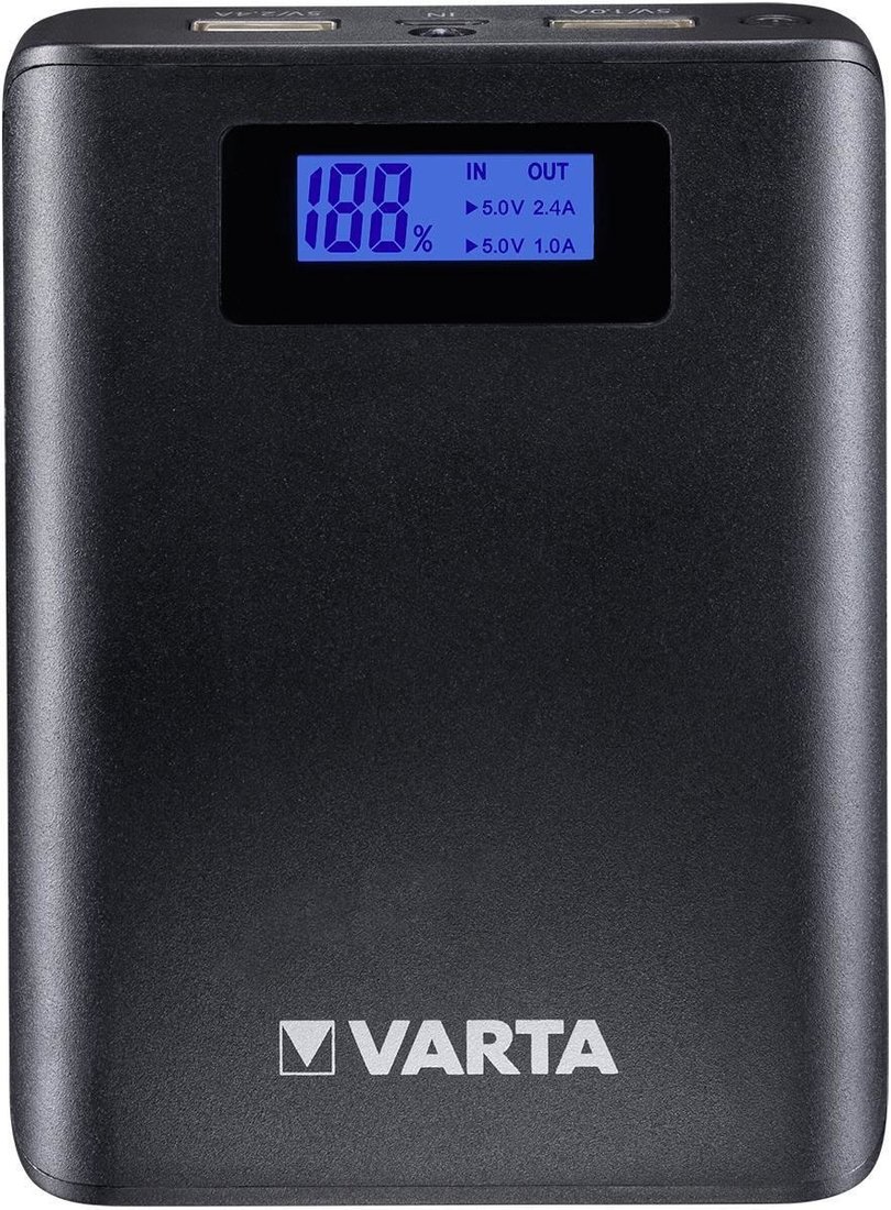 

Внешний аккумулятор Varta LCD Power Bank 7800