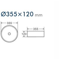 Умывальник D&K Matrix DT1391516 (белый)