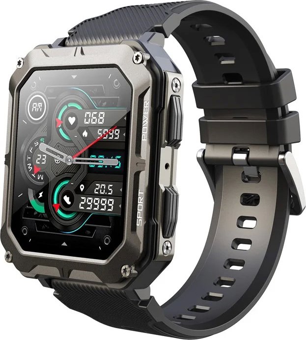 

Умные часы Cubot C20 Pro (черный/темно-серый)