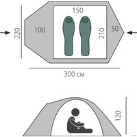 Экспедиционная палатка BTrace Shield 2