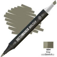 Маркер художественный Sketchmarker Brush Двусторонний GG4 SMB-GG4 (серый/зеленый 4) в Солигорске