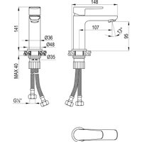 Смеситель Decoroom DR29011
