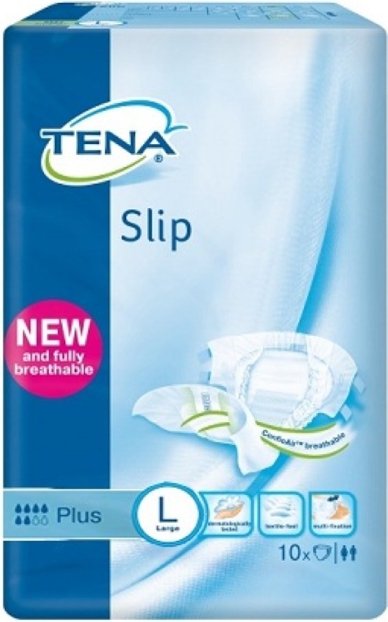 

Подгузники для взрослых Tena Slip Plus L (10 шт)