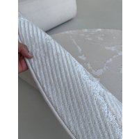 Ковер для жилой комнаты LAXMI Comfort Plus 244 круг (2.4x2.4, Cream/Cream)